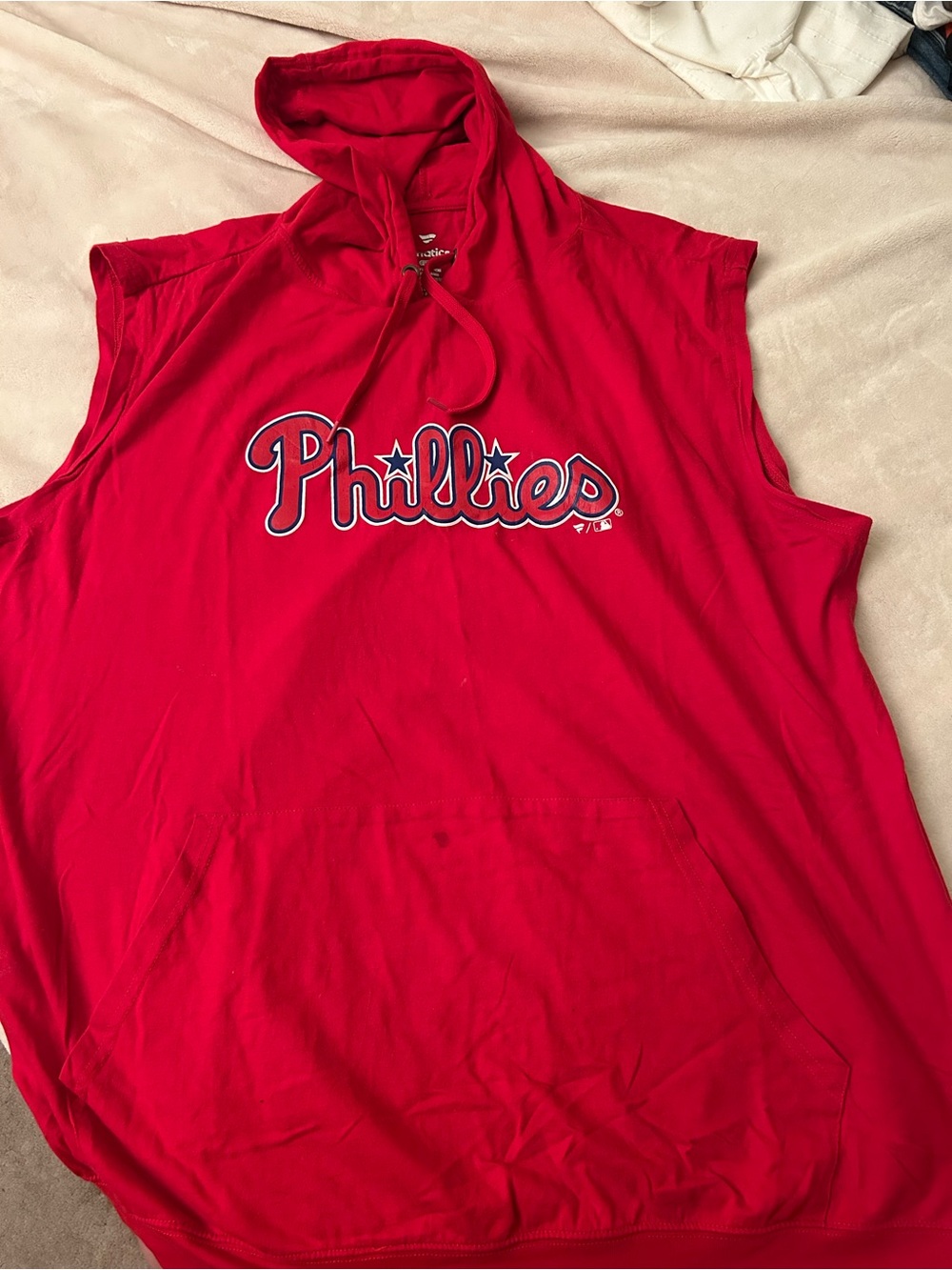 Fanatics Philadelphia Phillies Sleeveless Hoodie